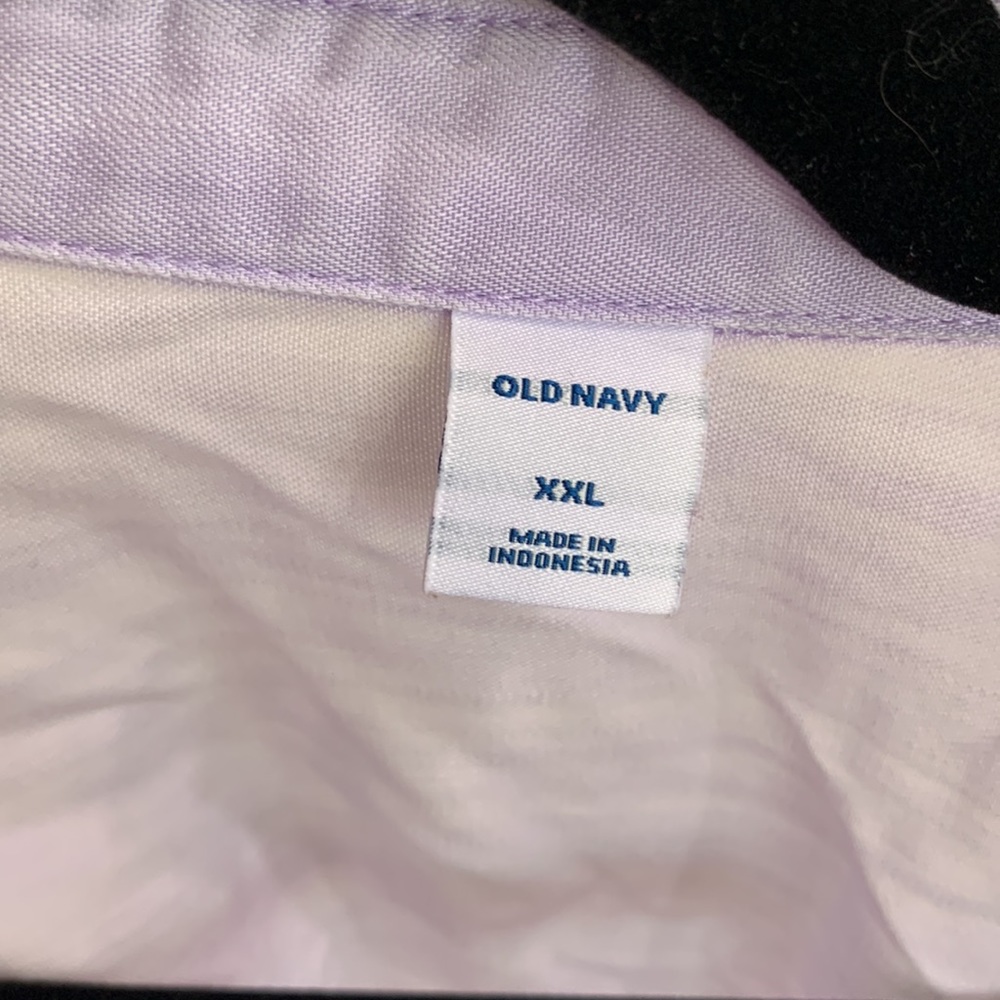 Casual lavender button up - Picture 2 of 4